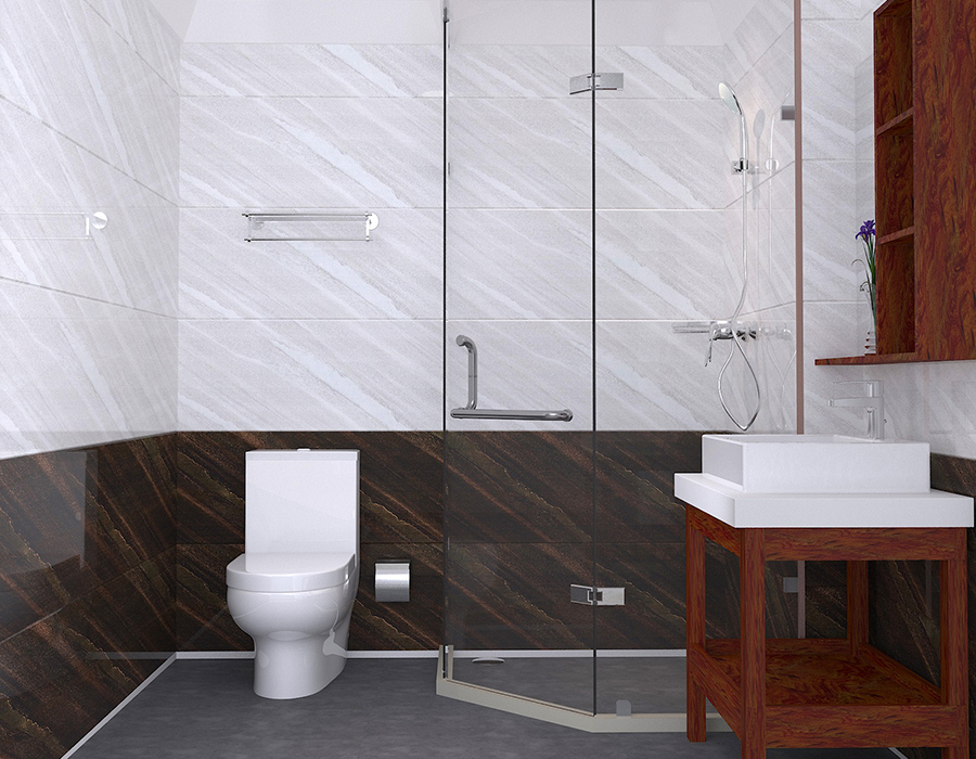 RTM Soft Ceramic Base Prefabrikkert hotellbaderomsenhet med harpiksfiberpaneler