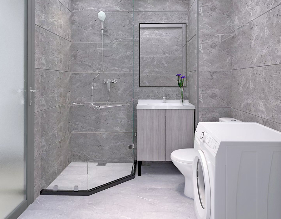RTM Soft Ceramic Base Prefabrikkert hotellbaderomsenhet med harpiksfiberpaneler